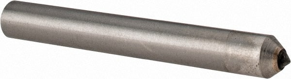 Value Collection - 1/2 Carat Single Point Diamond Dresser - 3" Long x 3/8" Shank Diam - Exact Tooling