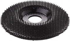 KUTZALL - 4-1/2" Wheel Diam, 7/8" Arbor Hole, Type 27 Depressed Center Wheel - Tungsten Carbide, 15,000 Max RPM - Exact Tooling