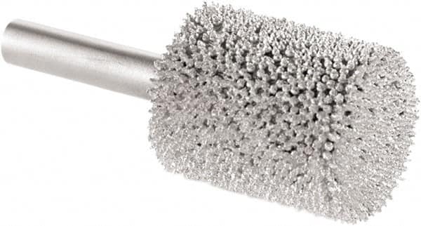 KUTZALL - 3/4" Cut Diam, 1/4" Shank Diam, Cylinder Head Burr - Carbide - Exact Tooling