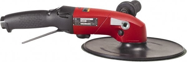 Chicago Pneumatic - 9" Max Disc, 6,000 RPM, Pneumatic Handheld Disc Sander - 80 CFM, 1/2" Inlet, 2.8 hp, 90 psi - Exact Tooling