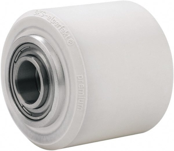 GKS - 3-3/10" Wide x 3.3" High Hand Truck Roller - 2,475 Lb Load Capacity - Exact Tooling