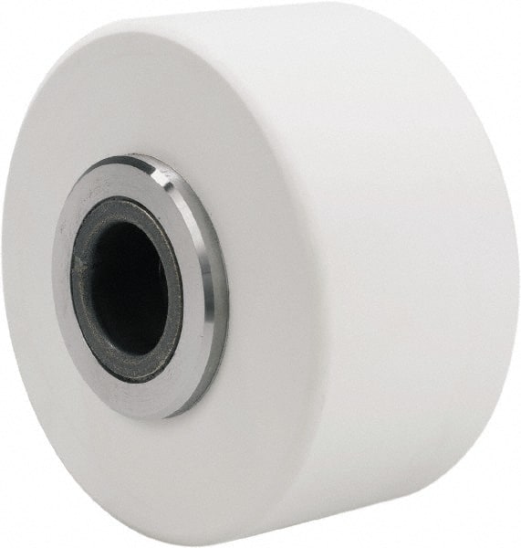 GKS - 3-3/10" Wide x 5-1/2" High Hand Truck Roller - 5,500 Lb Load Capacity - Exact Tooling