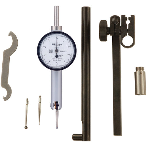 Horizontal Dial Test Indicator Kit - 0.010″ Total Range-0.0001″ Graduation - Exact Tooling