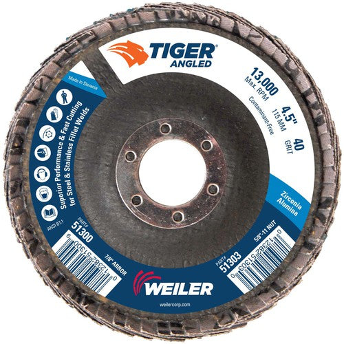 4 1/2 TIGER ANGLED ZIRC - Exact Tooling