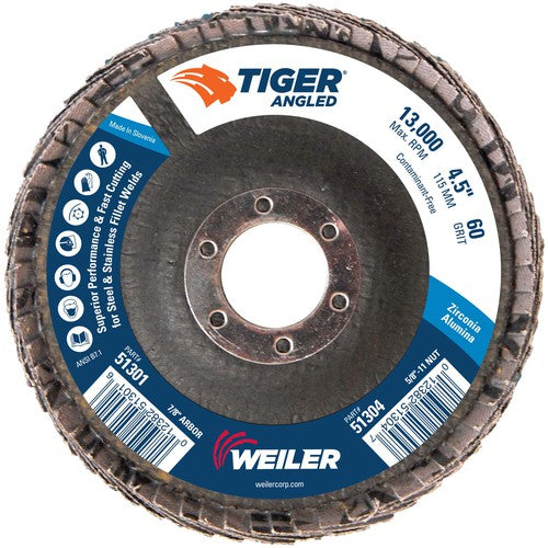 4 1/2 TIGER ANGLED ZIRC - Exact Tooling