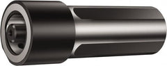 Sandvik Coromant - 40;C4 System Size, Modular Tool Holding System Adapter - 20mm Projection, 51.5mm Body Diam, 120mm OAL, Through Coolant - Exact Tooling