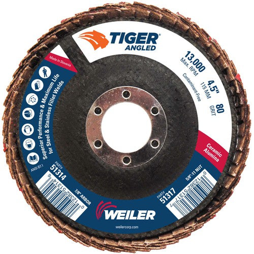 4 1/2 TIGER ANGLED CERAM - Exact Tooling