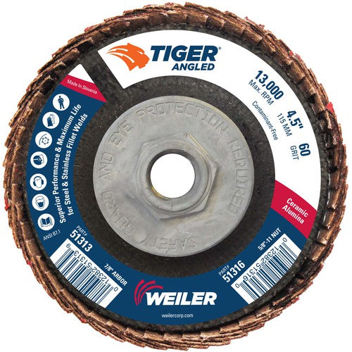 4 1/2 TIGER ANGLED CERAM - Exact Tooling