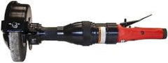 Universal Tool - 6" Wheel Diam, 6,000 RPM, Pneumatic Angle & Disc Grinder - 5/8-11 Spindle, 40 CFM, Side Exhaust - Exact Tooling