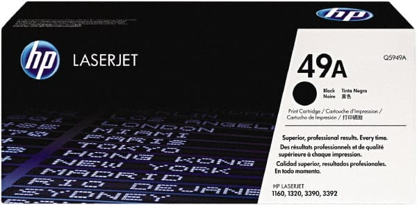 Hewlett-Packard - Black Toner Cartridge - Use with HP Laserjet 1160, 1320, 1320 N, 1320 Nw, 1320 T, 1320 Tn, 320n, 1320nw,1320t, 1320tn, 3390, 3392 - Exact Tooling