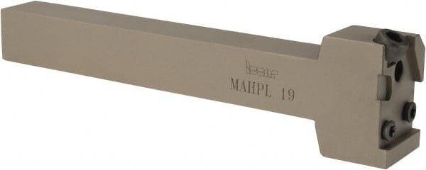 Iscar - MAHP, External, Left Hand, Indexable Grooving Tool Holder - 3/4" Shank Height, 3/4" Shank Width, 6" OAL - Exact Tooling