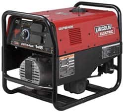 Lincoln Electric - Portable Welder/Generators; Horse Power: 10 ; Horsepower: 10; 10 ; Height (Inch): 25-1/2 ; Length (Inch): 31-1/2; 31-1/2 in ; Width (Inch): 21 - Exact Tooling