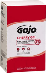 GOJO - 2 L Dispenser Refill Gel Hand Cleaner - Red, Cherry Scent - Exact Tooling