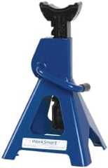 Value Collection - 3 Ton Load Capacity Ratcheting Jack Stand - 11-1/2 to 17 Inch High, 6-3/4 Inch Base Diameter x 6-3/4 Inch Long x 7-3/4 Inch Wide Chassis - Exact Tooling