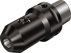 Sandvik Coromant - C5 Outside Modular Connection, 1/2" Hole Diam, Capto to Weldon Straight Shank Adapter - 59.99mm Projection, 23mm Nose Diam, 89.9948mm OAL, Through Coolant - Exact Tooling