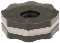 Seco - ONMU090520 M12 Grade MP2500 Carbide Milling Insert - TiCN/Al2O3 Finish, 0.228" Thick, 0.866" Inscribed Circle - Exact Tooling