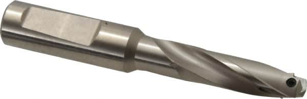 Guhring - 0.492 to 0.511" Diam, 41.3mm Max Depth, 5/8" Shank Diam, 61mm Flute, Replaceable Tip Drill - HT 800 WP Insert, Series 4107 - Exact Tooling