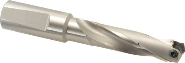 Guhring - 0.807 to 0.826" Diam, 67mm Max Depth, 1" Shank Diam, 99mm Flute, Replaceable Tip Drill - HT 800 WP Insert, Series 4107 - Exact Tooling