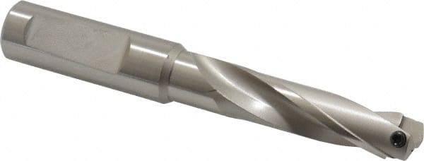 Guhring - 17/32 to 0.551" Diam, 44.6mm Max Depth, 5/8" Shank Diam, 66mm Flute, Replaceable Tip Drill - HT 800 WP Insert, Series 4107 - Exact Tooling