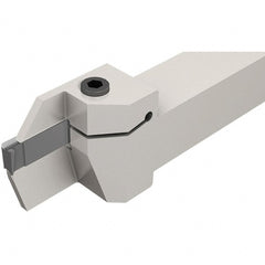 Iscar - HLPG, Left Hand, 25mm Max Depth of Cut, Indexable Grooving Tool Holder - LPGIR Insert Compatibility, 25mm Shank Height, 25mm Shank Width, 160mm OAL - Exact Tooling