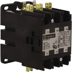 Square D - 3 Pole, 60 Amp Inductive Load, 208 to 240 Coil VAC at 60 Hz and 220 Coil VAC at 50 Hz, Definite Purpose Contactor - Exact Tooling