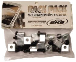SKB Corporation - Tool Box Steel Rack Accessories - Black, For Rack Mount Hardware - Exact Tooling