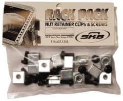 SKB Corporation - Tool Box Steel Rack Accessories - Black, For Rack Mount Hardware - Exact Tooling