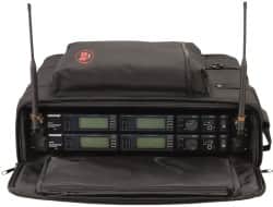 SKB Corporation - 19" Wide x 3-1/2" High, Rack Case - Black, Polypropylene - Exact Tooling