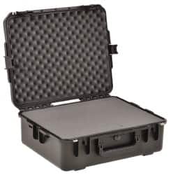 SKB Corporation - 17" Wide x 10-1/2" High, Molded Case - Black, Polypropylene - Exact Tooling