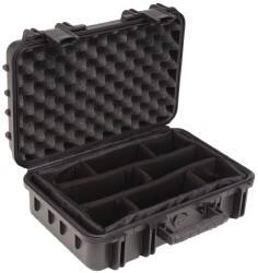 SKB Corporation - 10" Wide x 5-1/2" High, Molded Case - Black, Polypropylene - Exact Tooling