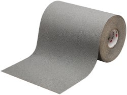 3M - Gray Solid Color Anti-Slip Vinyl Tape - 24" Wide x 60' Long - Exact Tooling