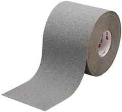 3M - Gray Solid Color Anti-Slip Vinyl Tape - 6" Wide x 60' Long - Exact Tooling