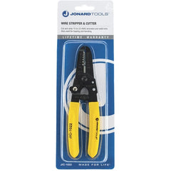 Jonard Tools - 22 to 10 AWG Capacity Wire Stripper - 6-3/4" OAL - Exact Tooling