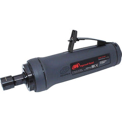 Ingersoll-Rand - Air Die Grinders; Type: Die Grinder ; Collet Size (Inch): 1/4 ; Handle Type: Comfort Grip ; Speed Range (RPM): 18,000 - Exact Tooling