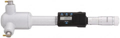 Mitutoyo - 2-1/2" to 3", IP65, TiN Finish, Electronic Inside Micrometer - 0.00005" Resolution, 0.00015" Accuracy - Exact Tooling