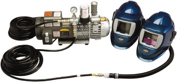 Allegro - Size Universal, Adjustable Quick Release Suspension SAR System - Welding Helmet Headgear, Flip-Up Welding Lens over Face Shield, Auto Darkening Filter, Use for Welding - Exact Tooling