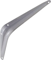 National Mfg. - 100 Lb Capacity, Gray Shelf Brackets - 6" Long x 8" High x 1.667" Wide - Exact Tooling