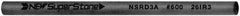 Value Collection - Round Ceramic Finishing Stick - 50mm Long x 3mm Wide, 600 Grit - Exact Tooling