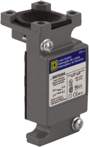 Square D - 4.2 Inch Long, Zinc Body, Limit Switch Plug In Unit - For Use with 9007, 9007C - Exact Tooling