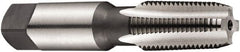 DORMER - 1/16-27 NPTF Thread, 4 Flute Standard Pipe Tap - 65mm OAL, 17mm Thread Length, Bright Finish, High Speed Steel - Exact Tooling