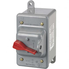 Hubbell Wiring Device-Kellems - Cam & Disconnect Switches; Enclosure Type: Enclosed ; Fused: NonFused ; Horsepower: 2 - Exact Tooling