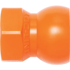 Coolant Hose System Component - 1/2″ Inside Diameter System-3/8″ Flare Nut Adapter (Pack of 4) - Exact Tooling
