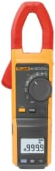 Fluke - 381, CAT IV, CAT III, Digital True RMS Clamp Meter with 1.3386" Clamp On Jaws - 1000 VAC/VDC, 999.9 AC/DC Amps, Measures Voltage, Current - Exact Tooling