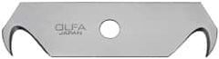Olfa - 5 Piece Steel Hook Blade - 64mm OAL - Exact Tooling