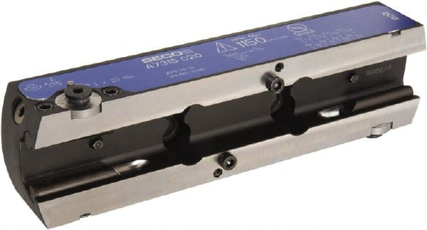 Seco - 279 to 355mm Bore, 269mm OAL, 47mm Thick, 70mm Wide, Boring Head Bridge Bar - For Use with Rough Boring Heads, Compatible with Series A731S - Exact Tooling