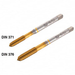 Iscar - M6x1.00 Metric Coarse 6HX Thread Forming Tap - High Speed Steel, 80mm OAL, 17mm Thread Length, Right Hand Thread, Series TP11 - Exact Tooling