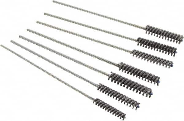 Brush Research Mfg. - 1/4" Bore Diam, 240 Grit, Silicon Carbide Flexible Hone - Exact Tooling