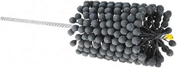 Brush Research Mfg. - 3" to 3-1/4" Bore Diam, 400 Grit, Silicon Carbide Flexible Hone - Extra Fine, 13-1/2" OAL - Exact Tooling