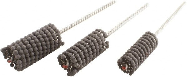 Brush Research Mfg. - 0.866" to 1.378" Bore Diam, 180 Grit, Silicon Carbide Flexible Hone - Exact Tooling