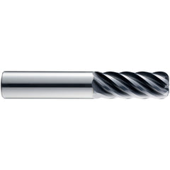 ‎1″ End Mill 6FL .120R TX - T-CARB 1x1x2-5/8x6 - Exact Tooling